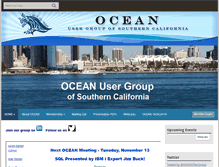 Tablet Screenshot of ocean400.org
